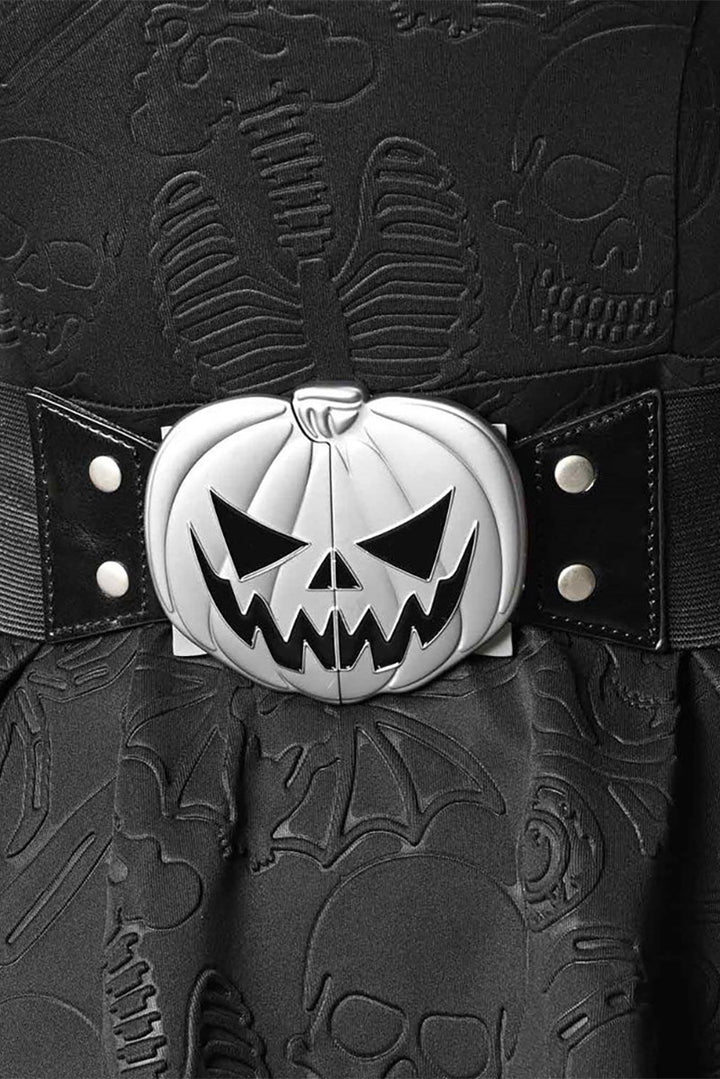 gothic pumpkin waist belt 