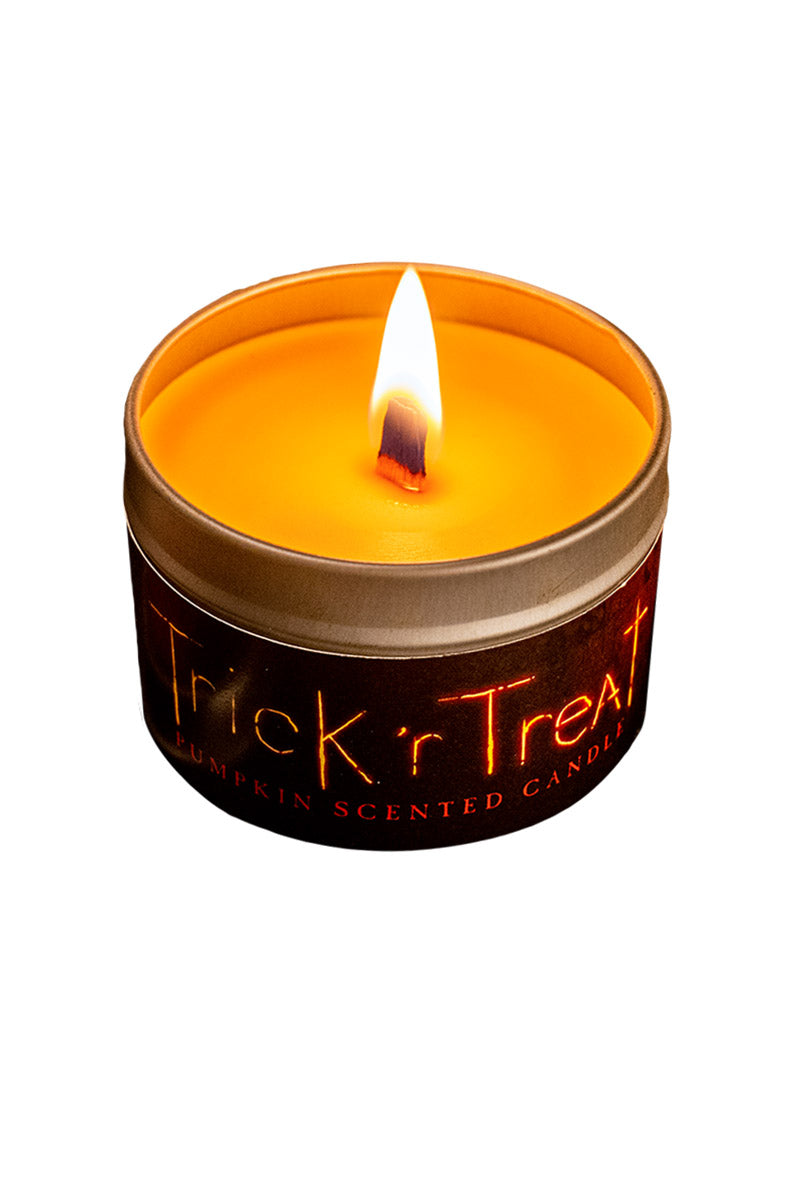 Trick 'R Treat Pumpkin Scented Candle