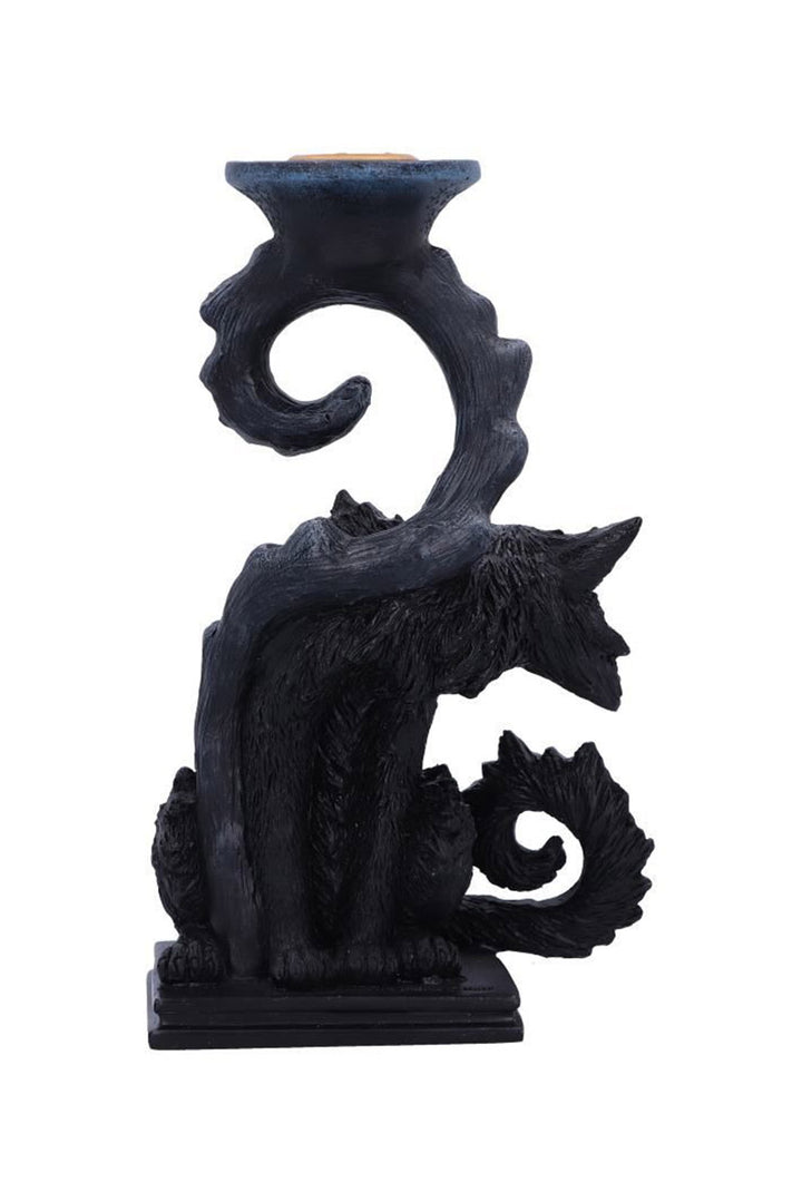 black cat sculpture