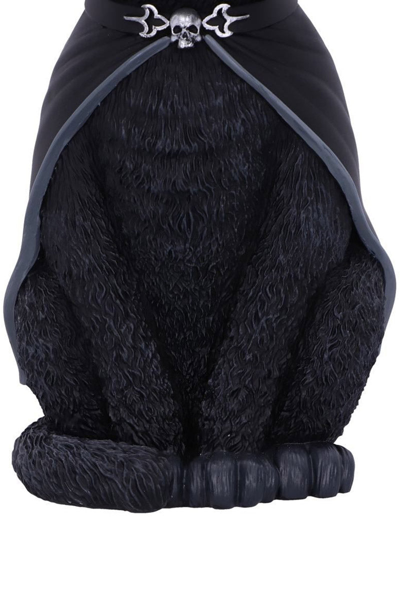 black cat occult statue 