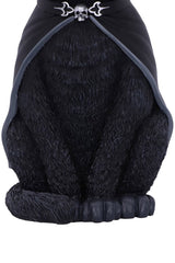black cat occult statue 