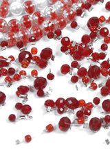 dark in love beaded bloody pearl necklace