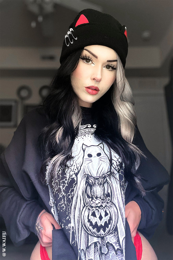 Ghost Kitty Sweatshirt