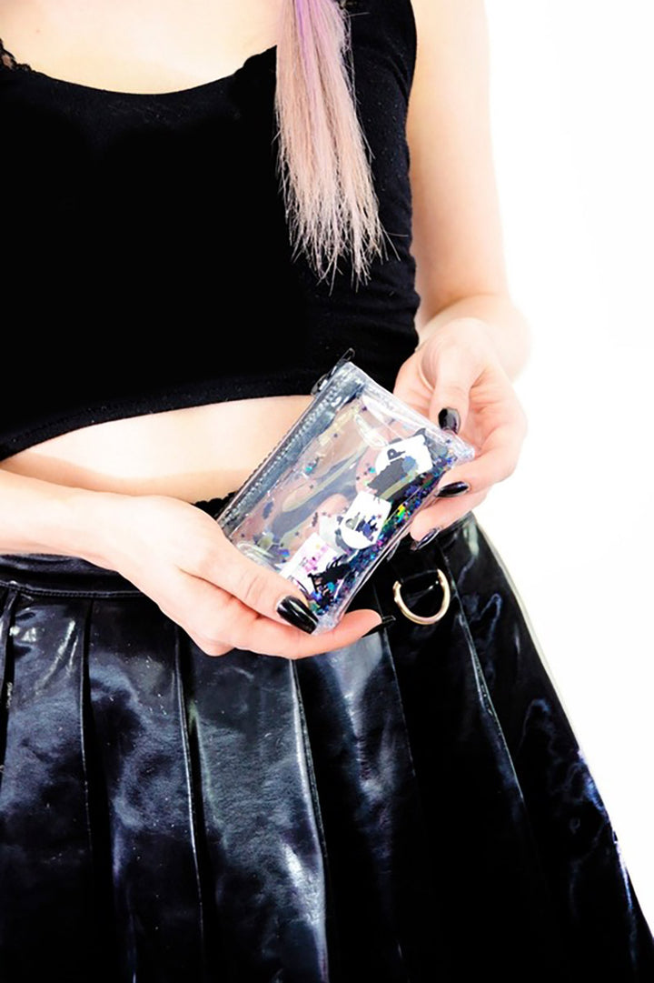 emo coin purse by electric bubblegum