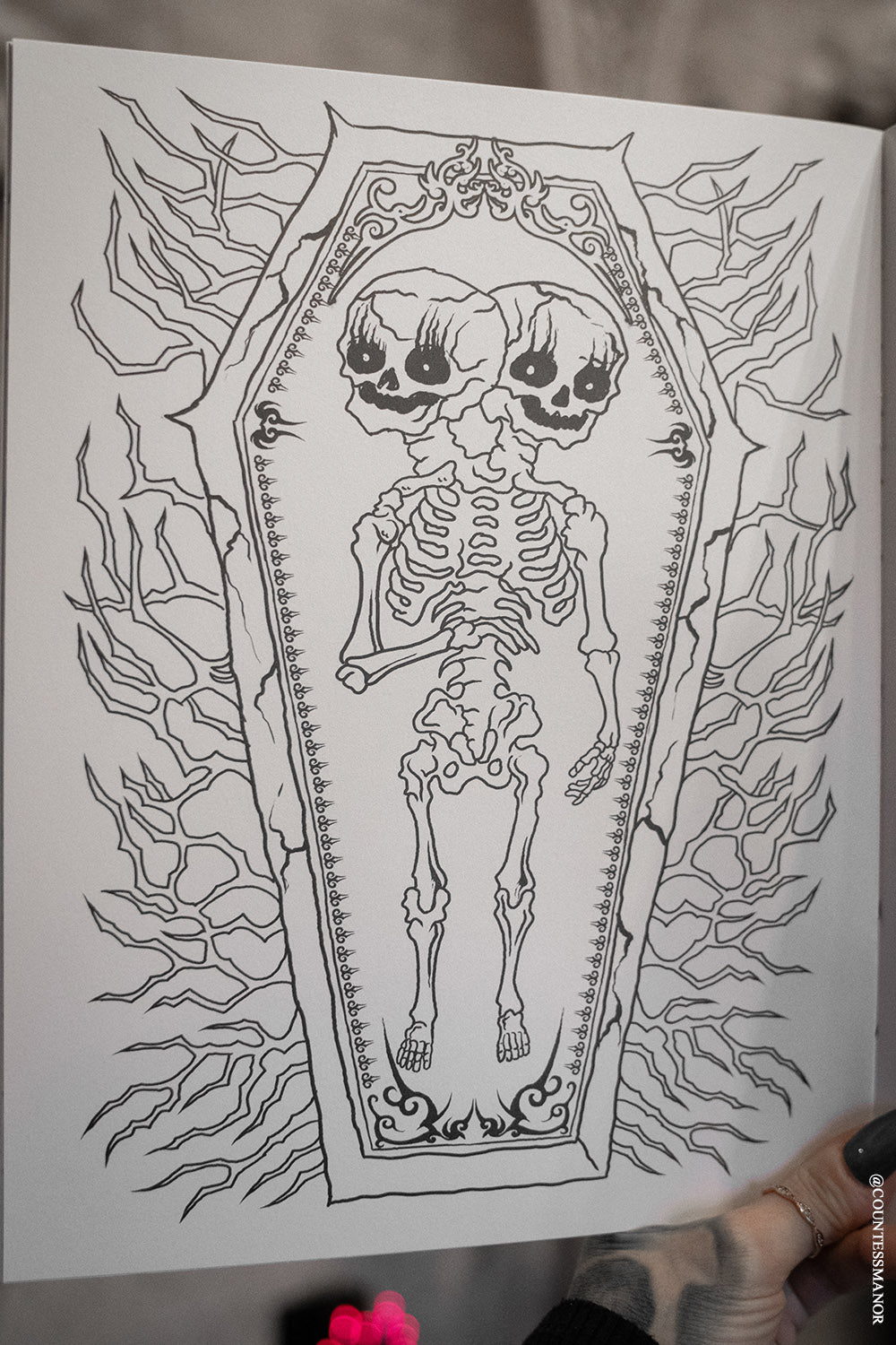 Creepy Coloring Book