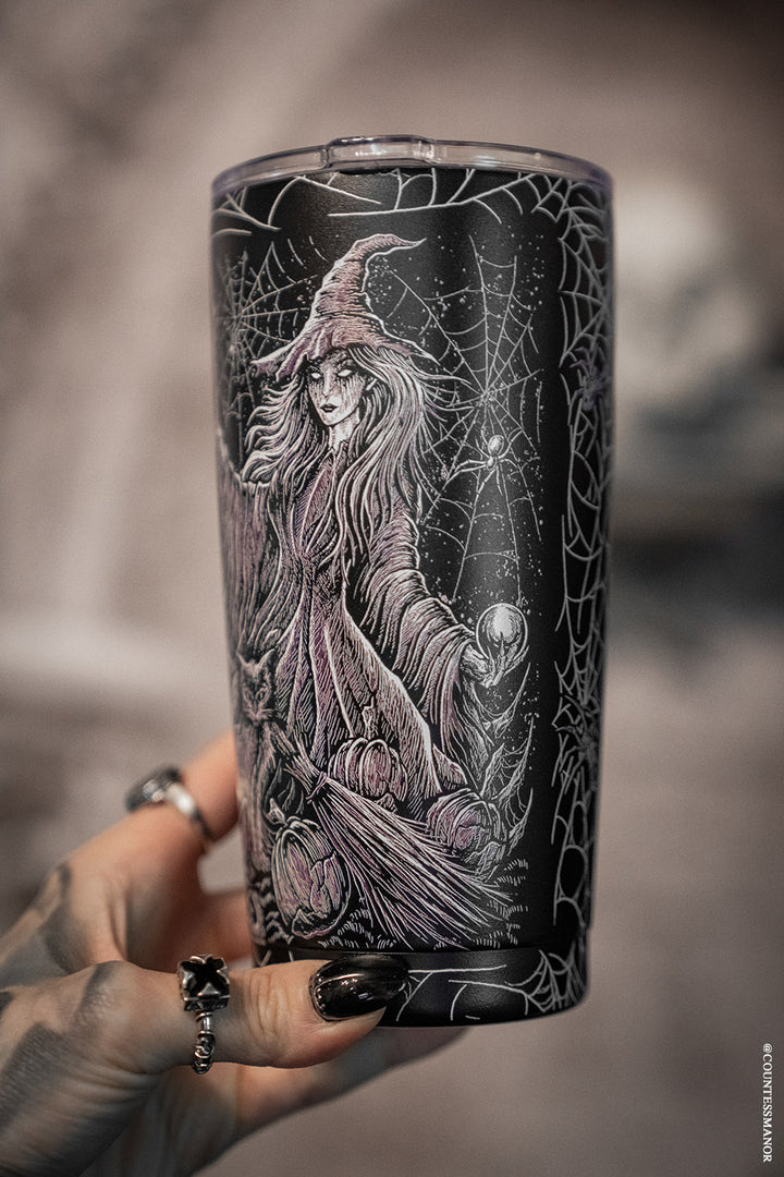 gothic stainless steel travel mug