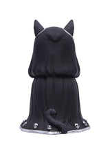 black witch cat figurine 