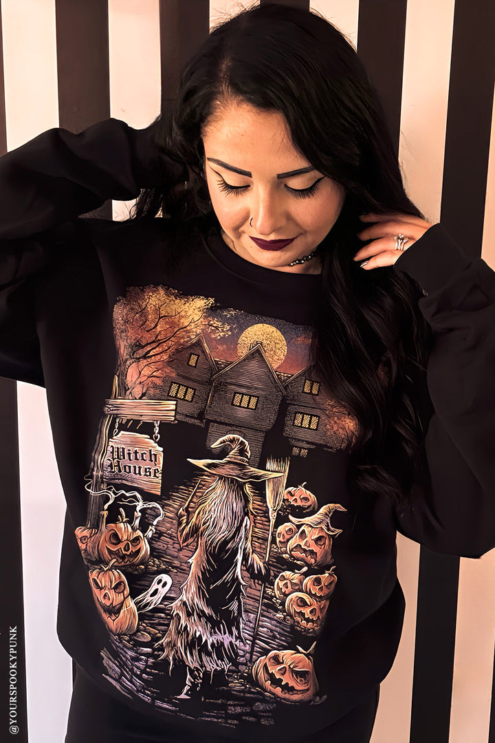 halloween gothic sweater for women