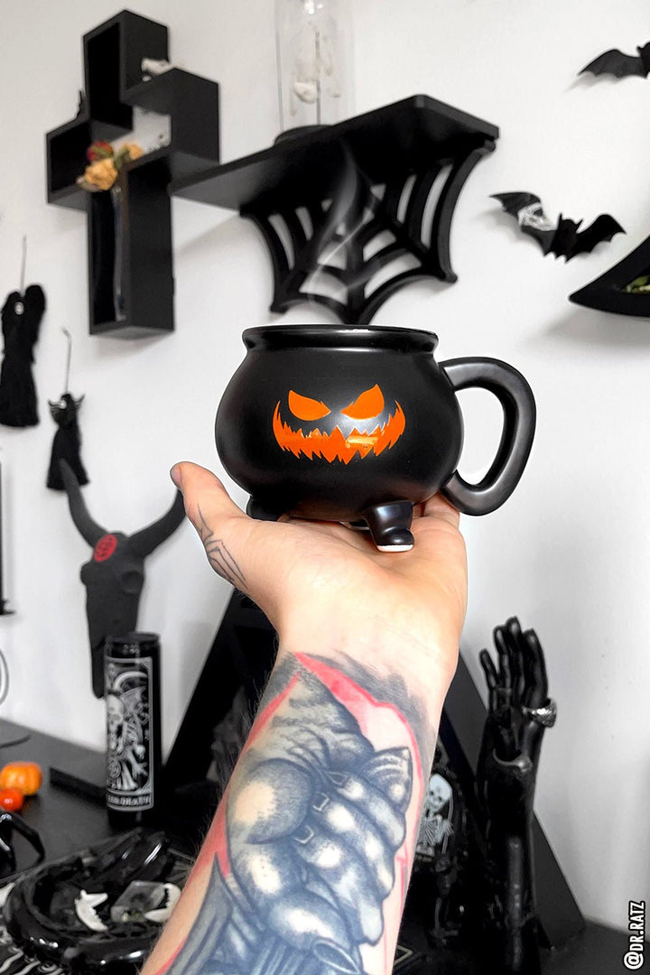 Halloween Fiend Cauldron Mug - housewares - VampireFreaks - VampireFreaks