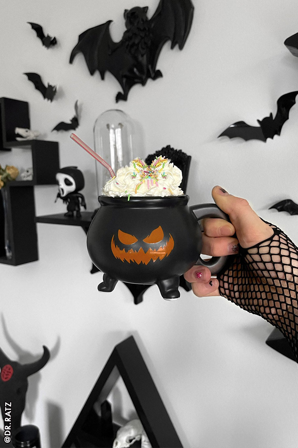 Halloween Fiend Cauldron Mug - housewares - VampireFreaks - VampireFreaks