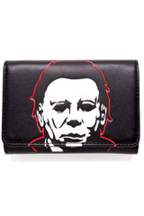 vegan leather horror monster wallet
