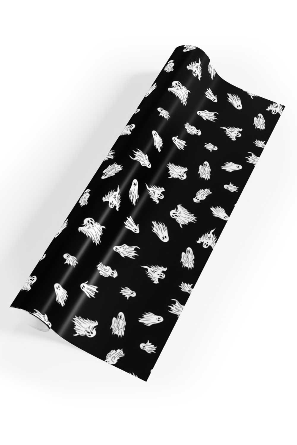 Halloween Ghosts Wrapping Paper [30" X 196"] - Stationery - VampireFreaks - VampireFreaks