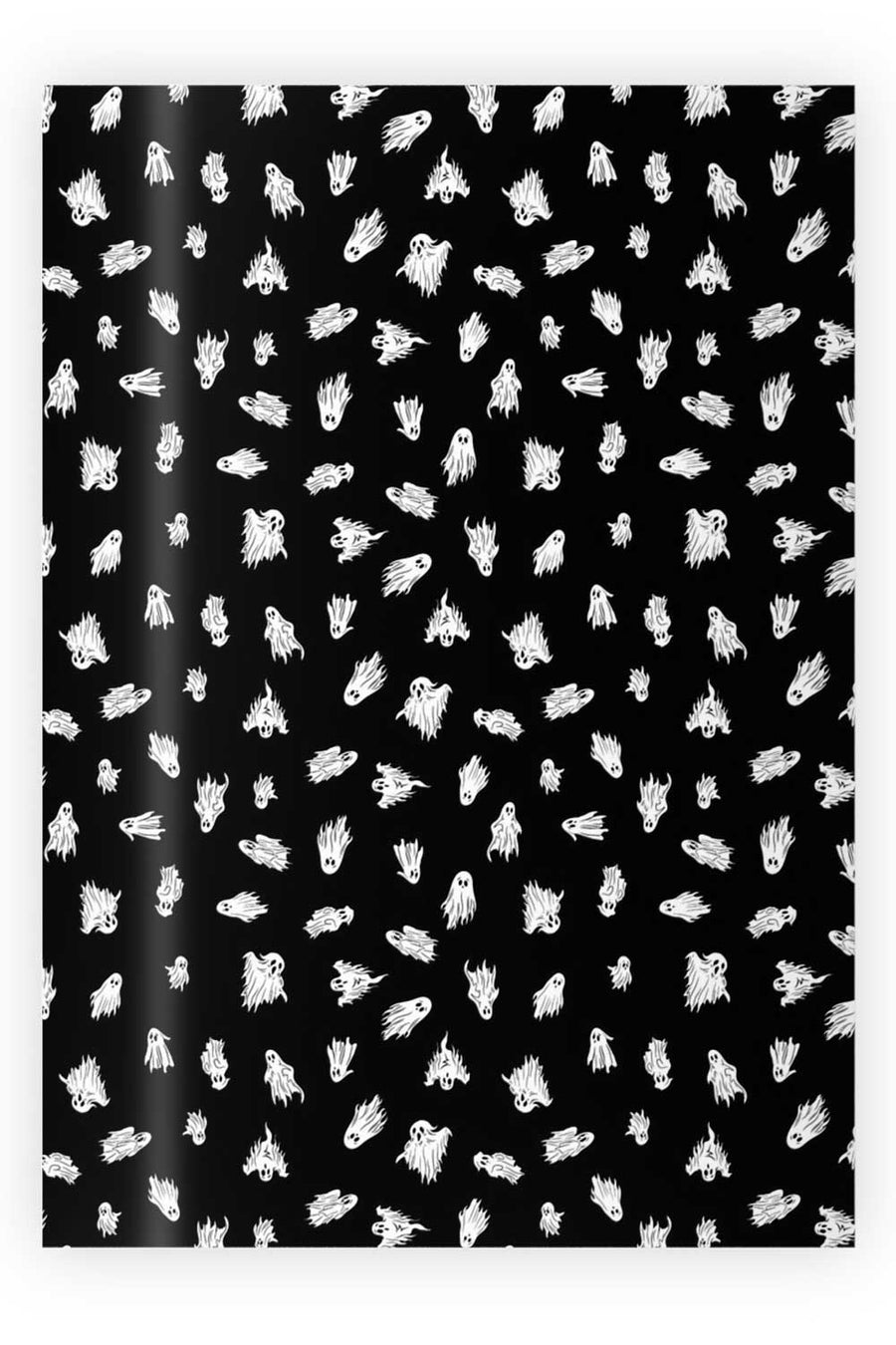 Halloween Ghosts Wrapping Paper [30" X 196"]