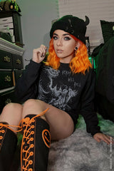 womens goth halloween clothes