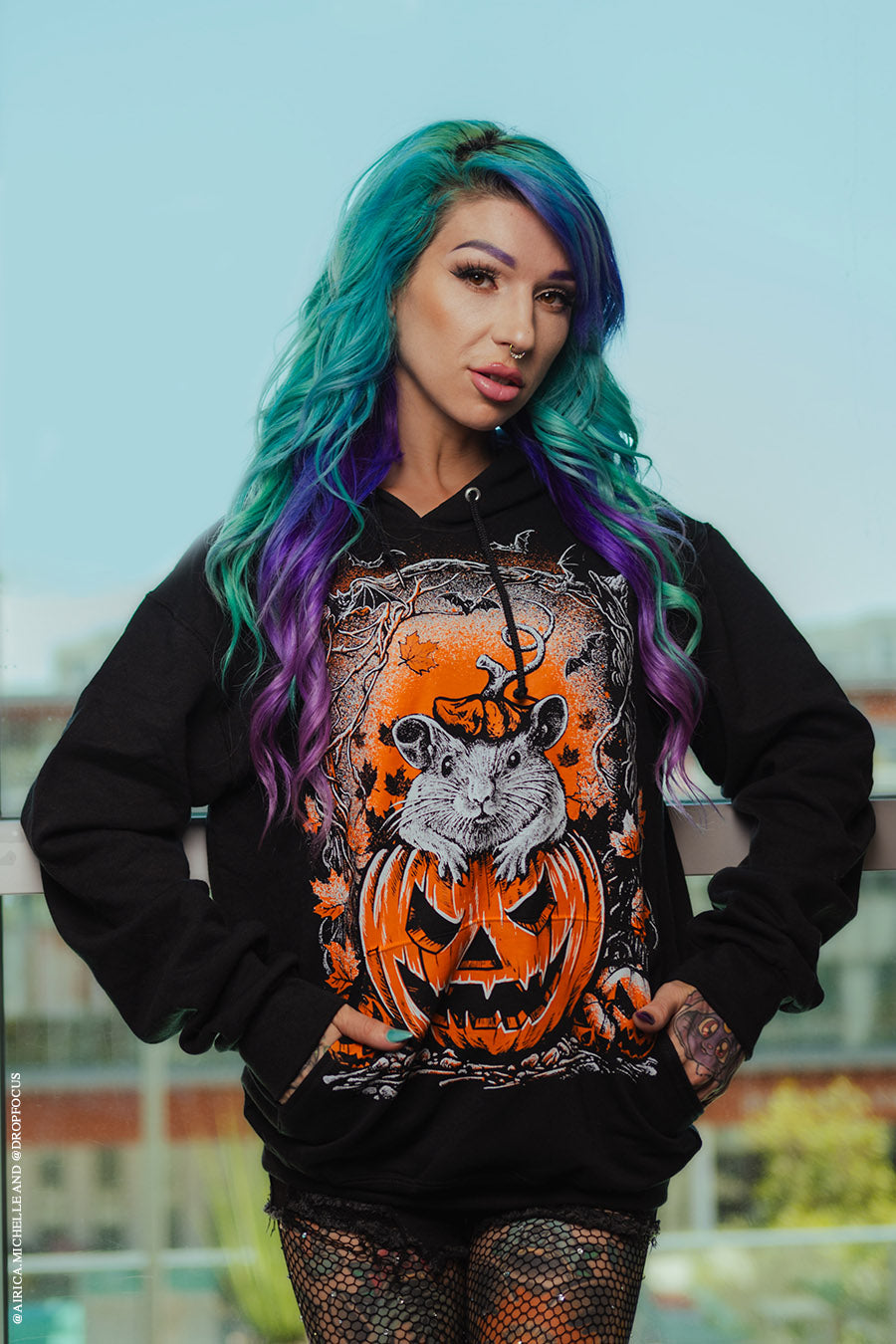 Halloween Rat Hoodie