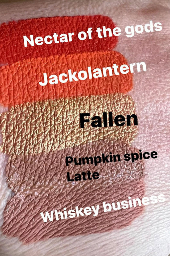 halloween liquid lipstick swatches 