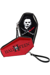Halloween Michael Myers Glitter Coffin Wallet - bags & wallets - VampireFreaks - Rock Rebel