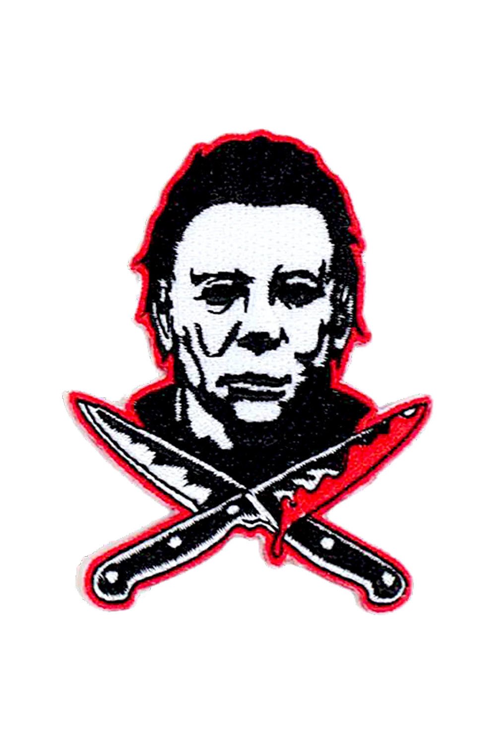 Halloween Michael Myers Knives Patch - pins & patches - VampireFreaks - Rock Rebel