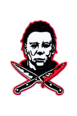 Halloween Michael Myers Knives Patch - pins & patches - VampireFreaks - Rock Rebel