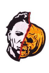 embroidered halloween horror movie patch