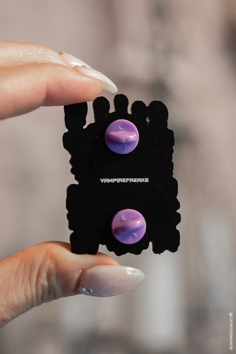 scary horror clown enamel pin by vampirefreaks