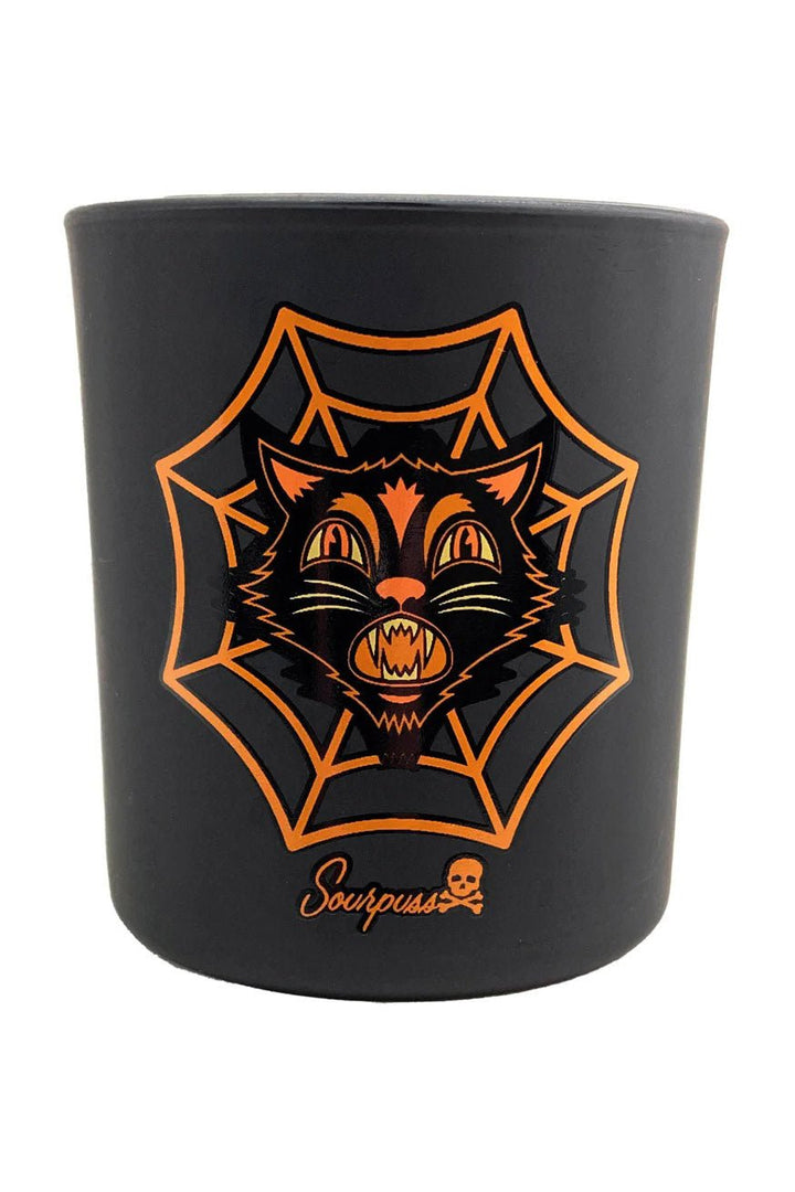 Halloween Pumpkin Cat Candle - housewares - VampireFreaks - Sourpuss