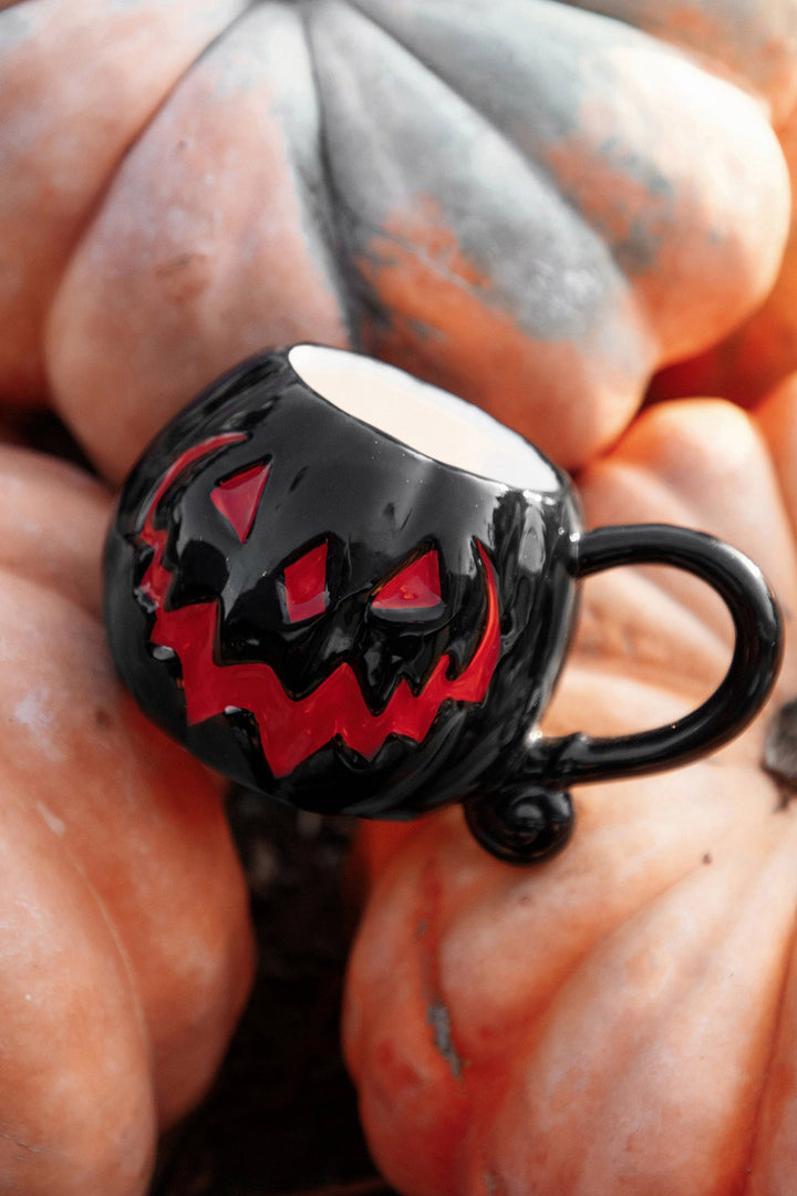 halloween christmas pumpkin coffee mug