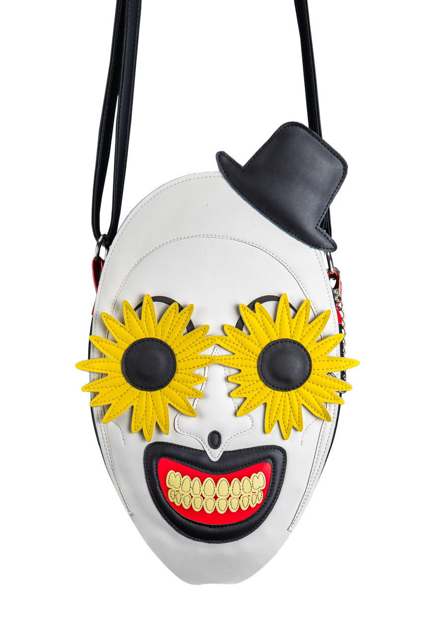 officially licensed horror halloween art the clown terrifier movie handbag 