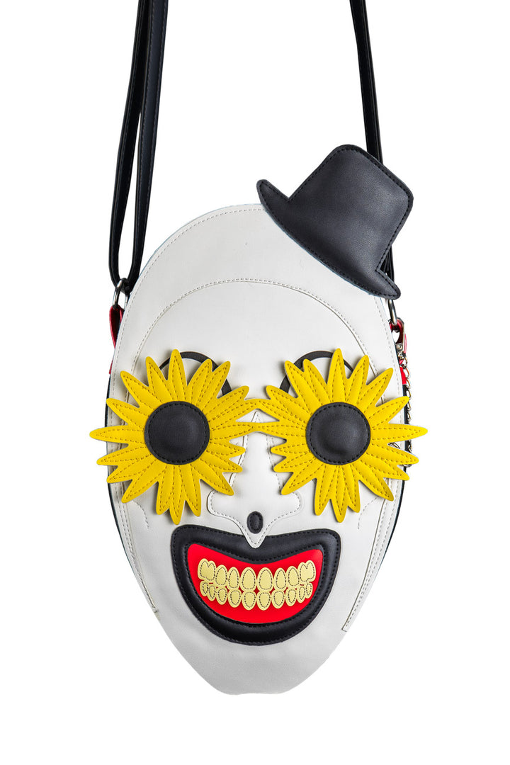 officially licensed horror halloween art the clown terrifier movie handbag 