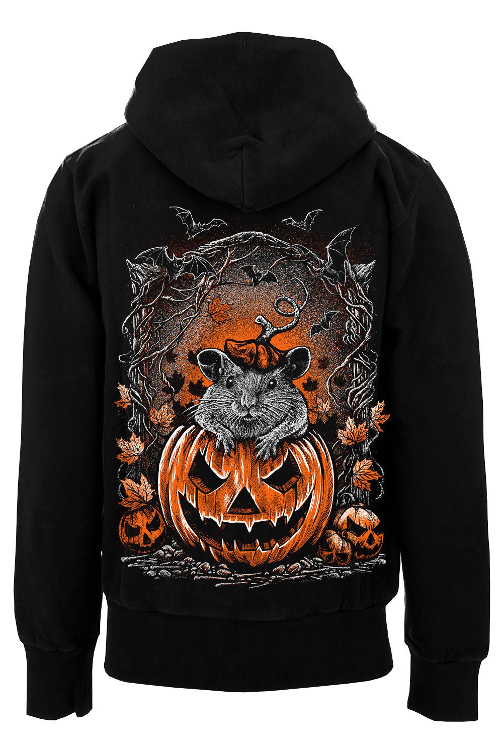 Halloween Rat Hoodie - mens outerwear - VampireFreaks - VampireFreaks