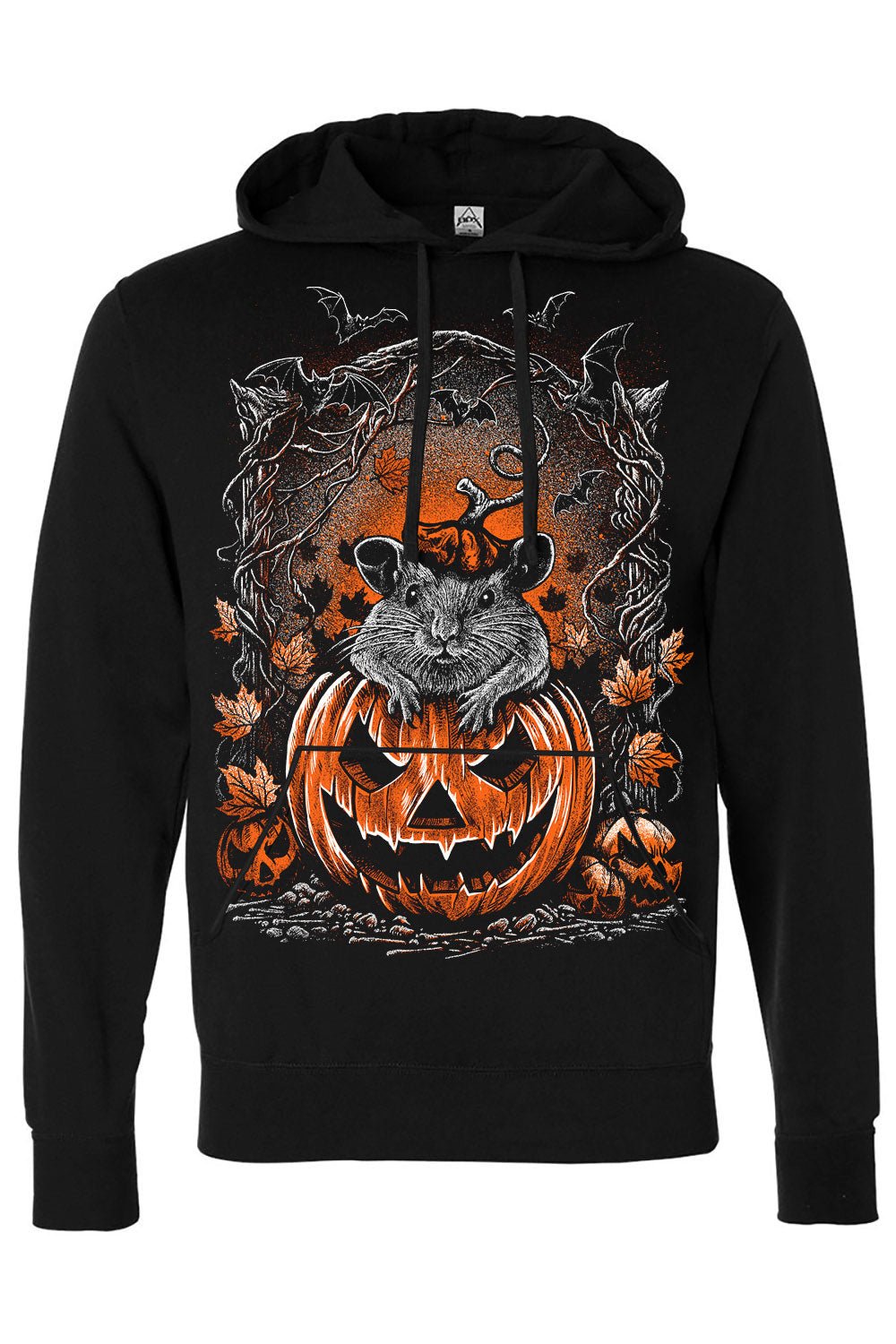 Halloween Rat Hoodie - mens outerwear - VampireFreaks - VampireFreaks