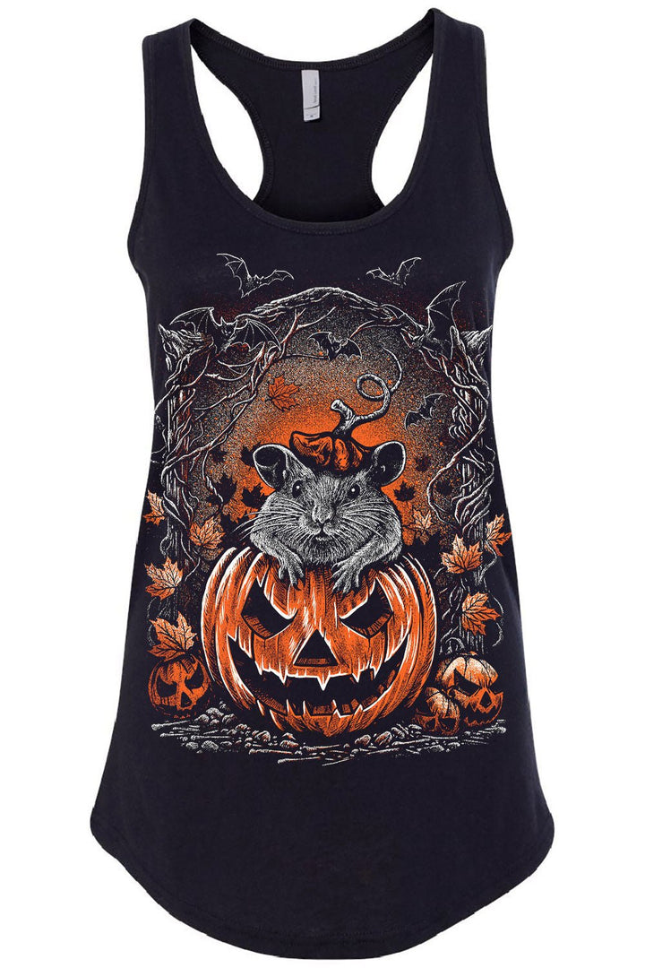 Halloween Rat T-shirt - graphic t-shirt - VampireFreaks - VampireFreaks