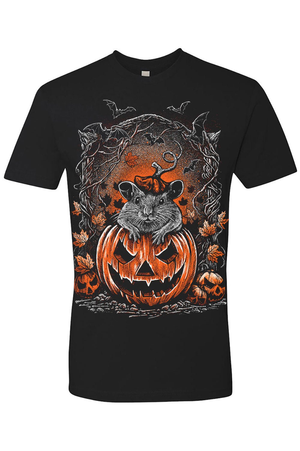 Halloween Rat T-shirt - graphic t-shirt - VampireFreaks - VampireFreaks