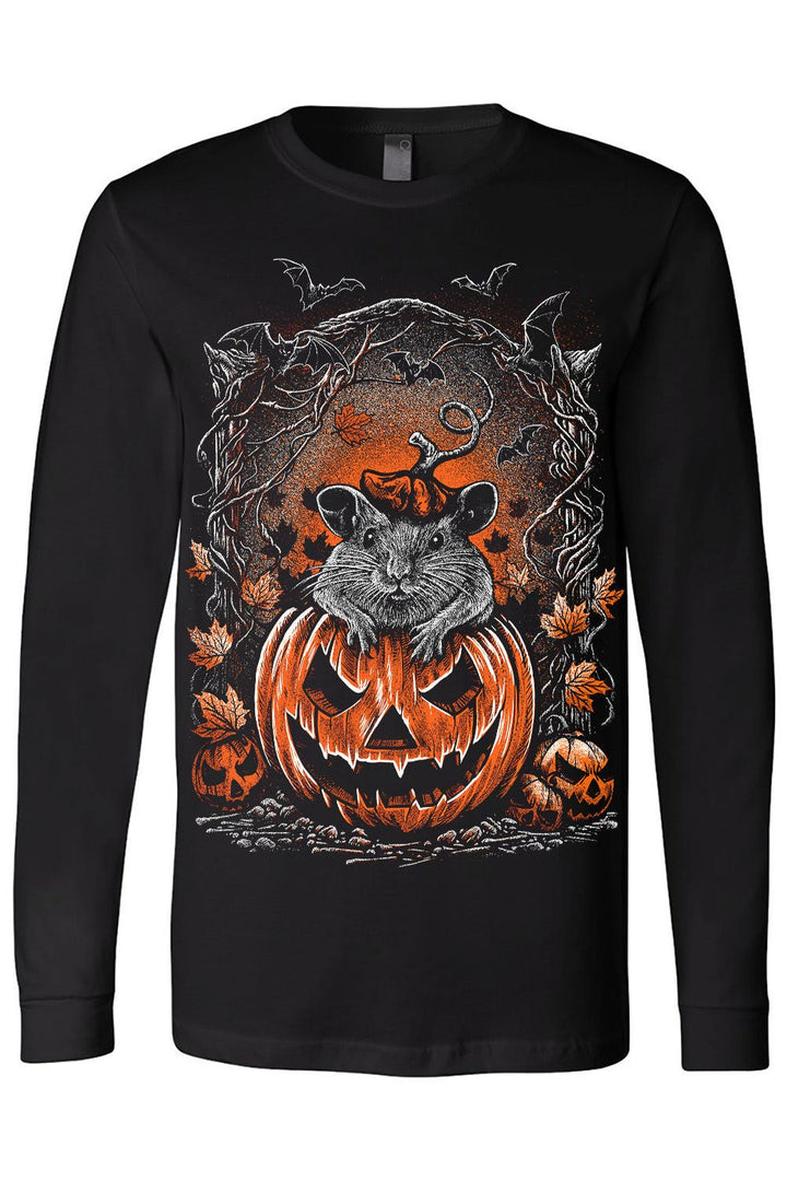 Halloween Rat T-shirt - graphic t-shirt - VampireFreaks - VampireFreaks