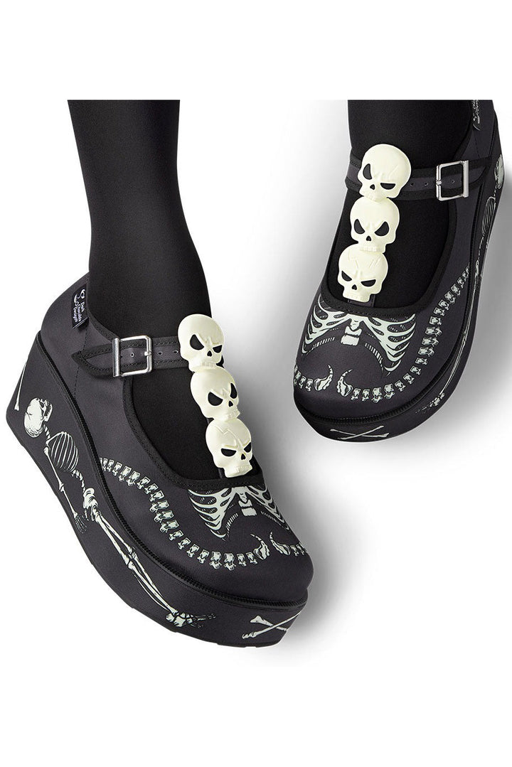 3d skull novelty shoes 