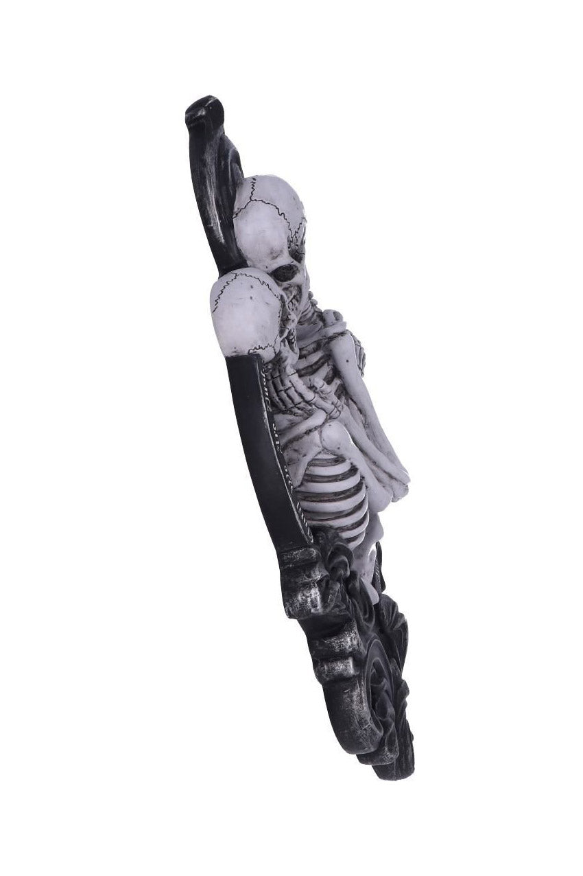 skeleton gothic 3d wall art plaque