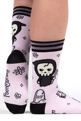 pastel goth socks