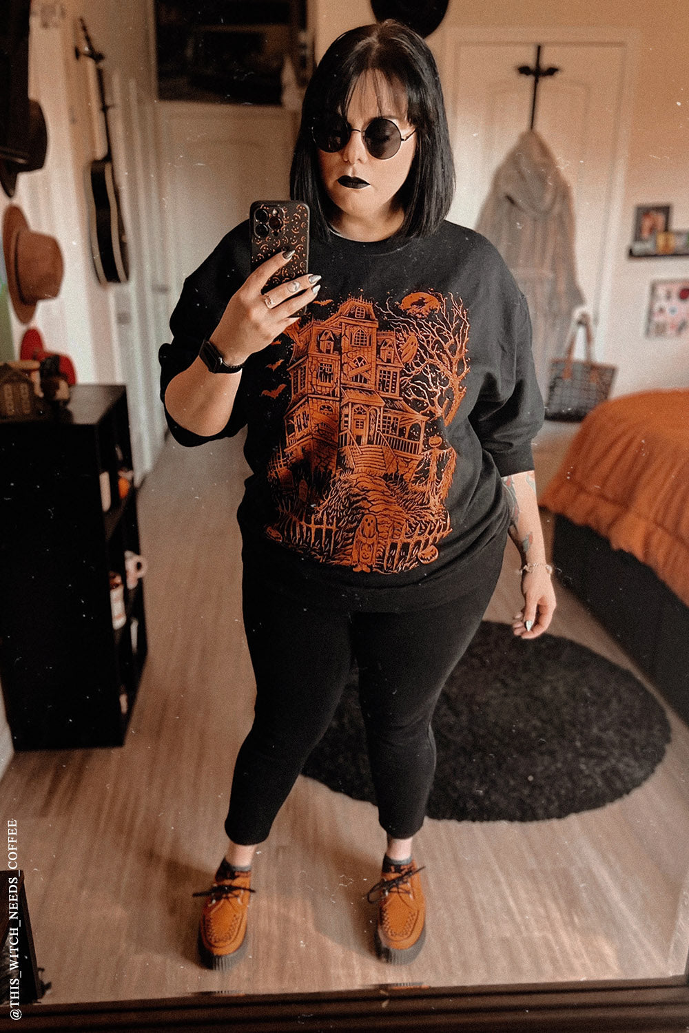 Haunted Mansion Sweatshirt [Pumpkin Orange]