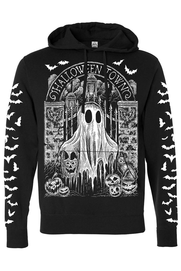 Halloween Town Ghostie Hoodie - mens outerwear - VampireFreaks - VampireFreaks