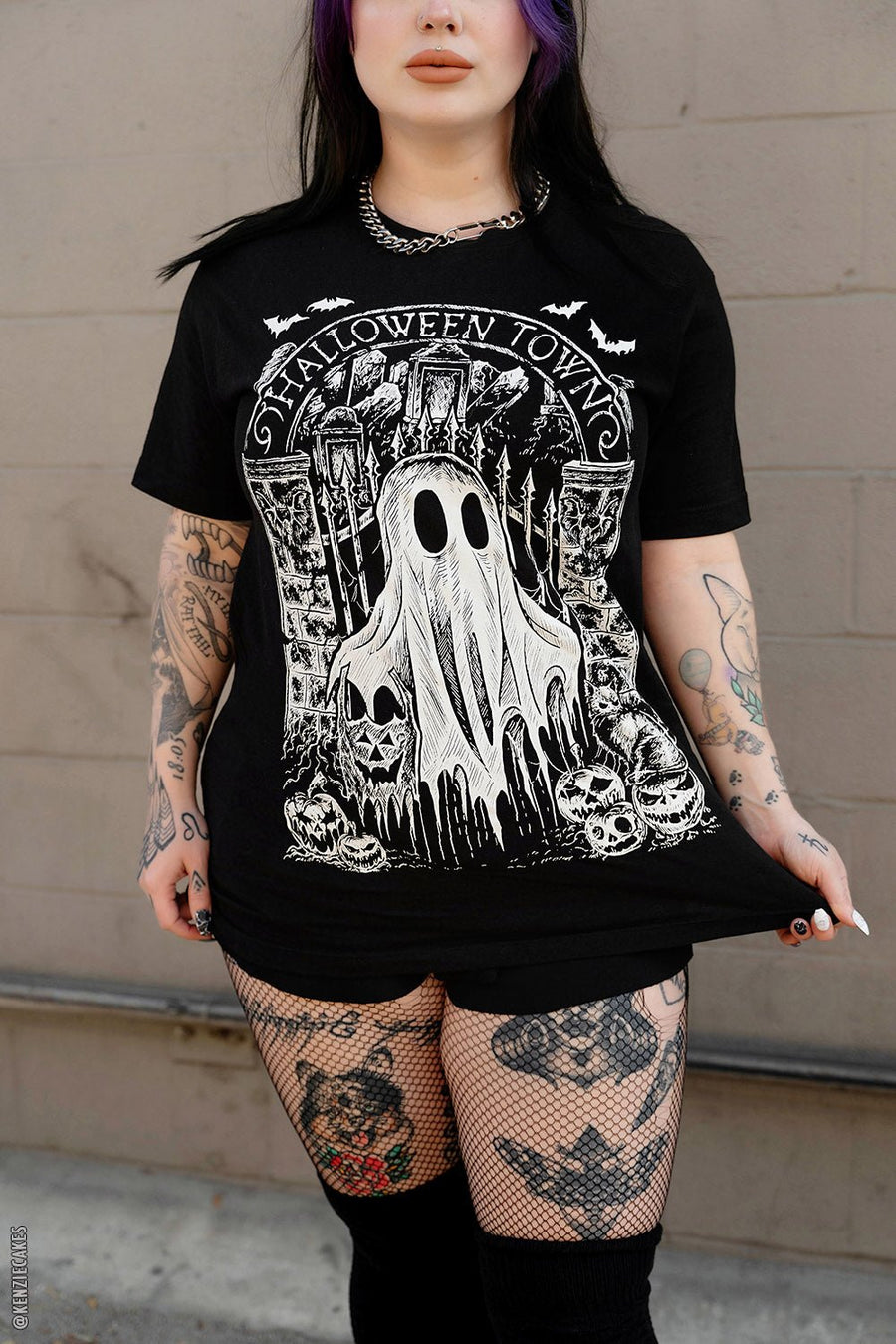 Halloween Town Ghostie T-shirt - graphic t-shirt - VampireFreaks - VampireFreaks