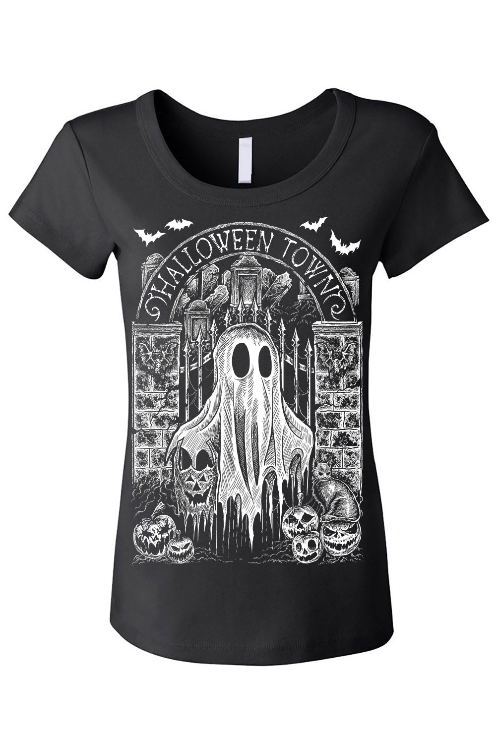 Halloween Town Ghostie T-shirt - graphic t-shirt - VampireFreaks - VampireFreaks