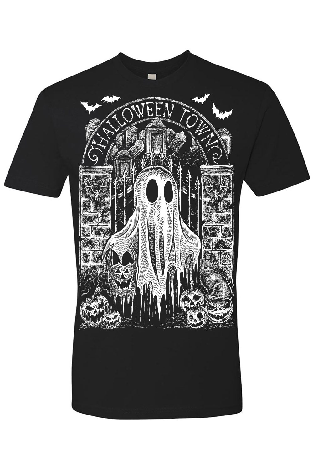 Halloween Town Ghostie T-shirt - graphic t-shirt - VampireFreaks - VampireFreaks