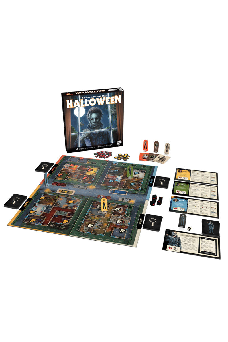 officially licensed halloween horror movie board game