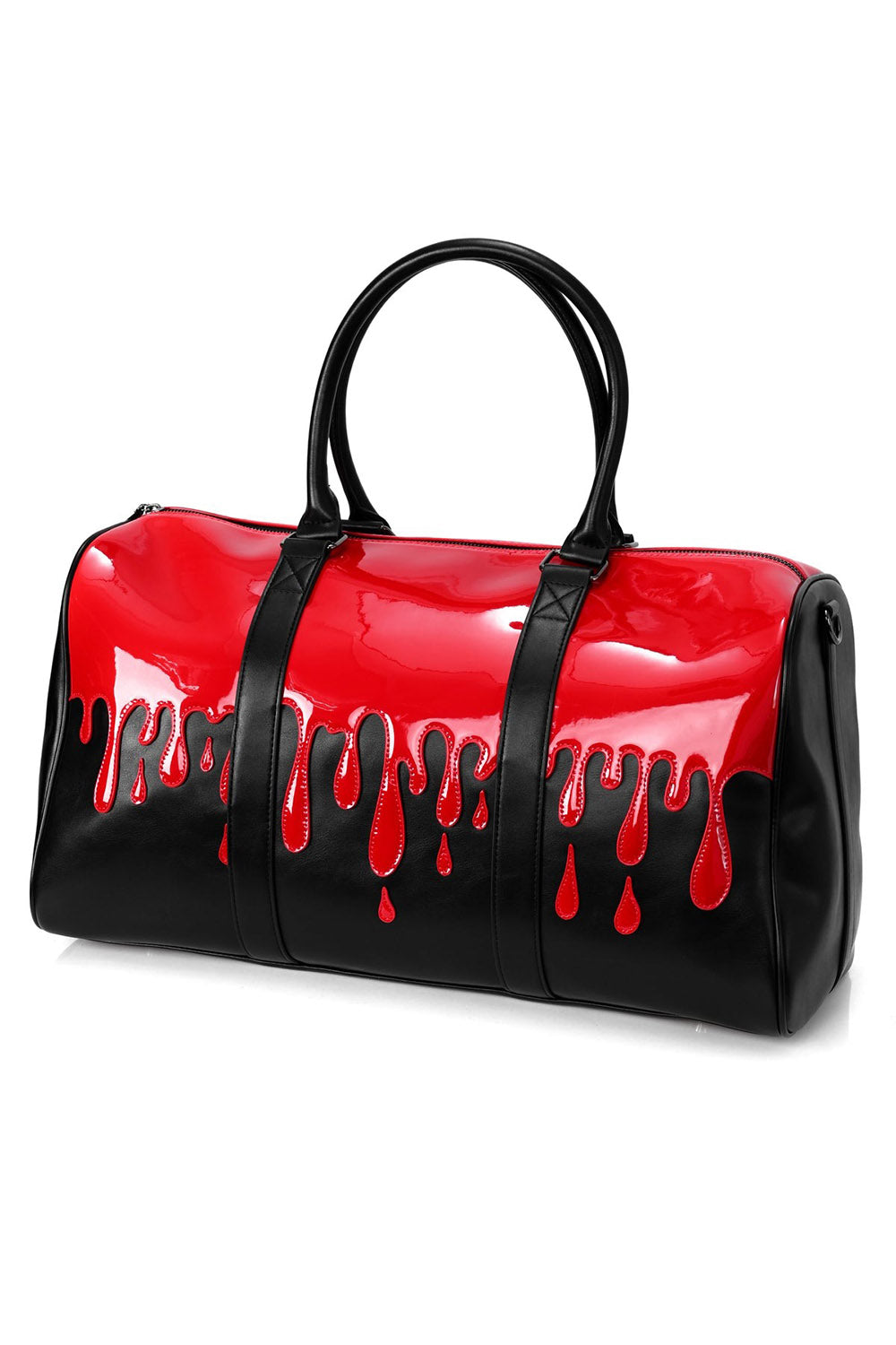 horror goth gym bag made of vegan leather