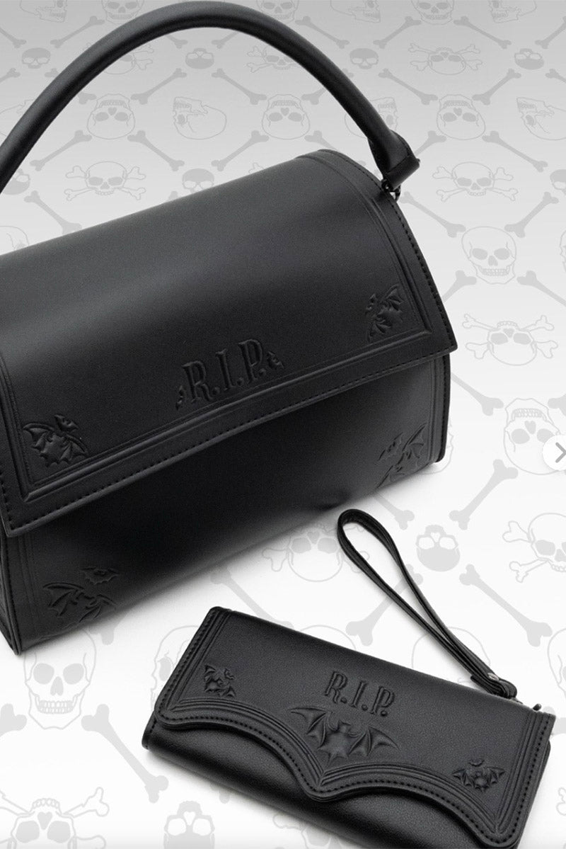gothic doctor's bag and wallet