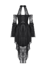 trad gothic halter neck dress by dark in love