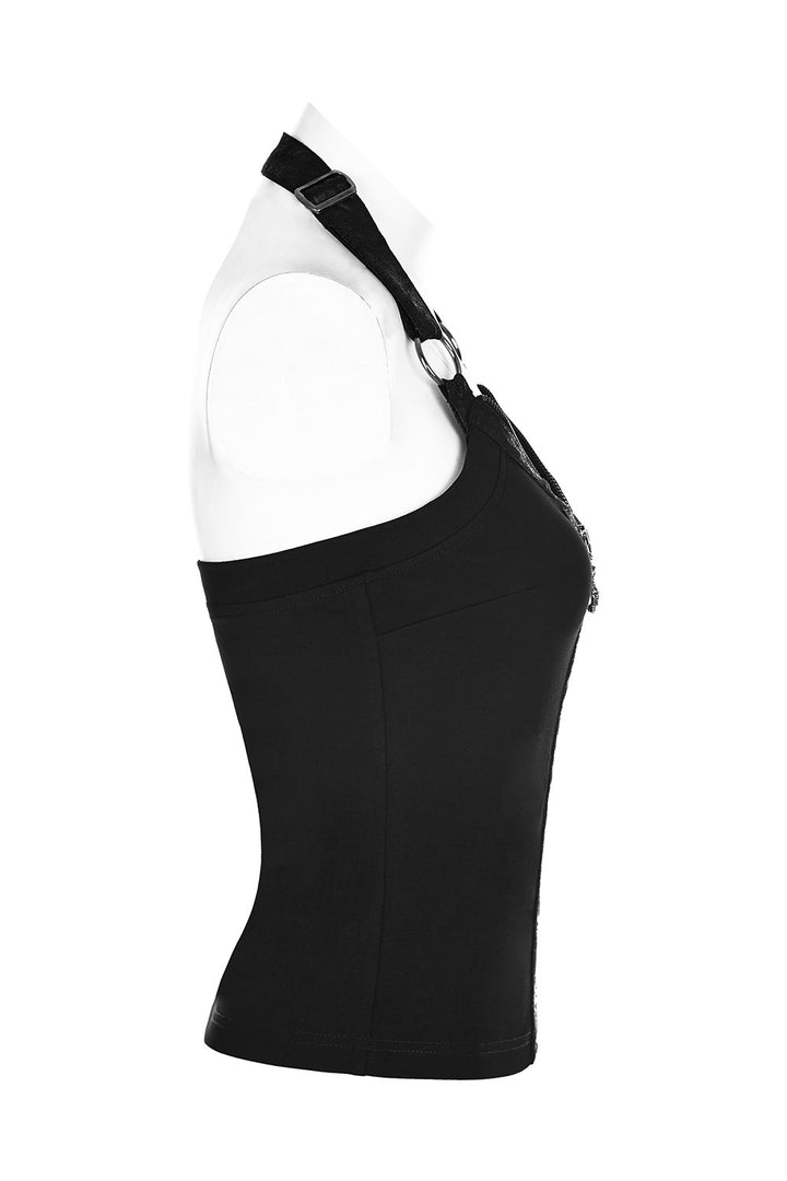 gothic tank top with o rings