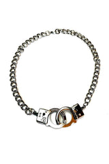 Handcuff Necklace - jewelry - VampireFreaks - Switchblade Stiletto
