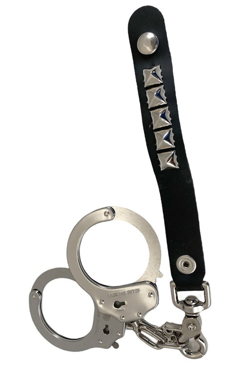 Handcuff Studded Belt Loop - belts - VampireFreaks - Funk Plus