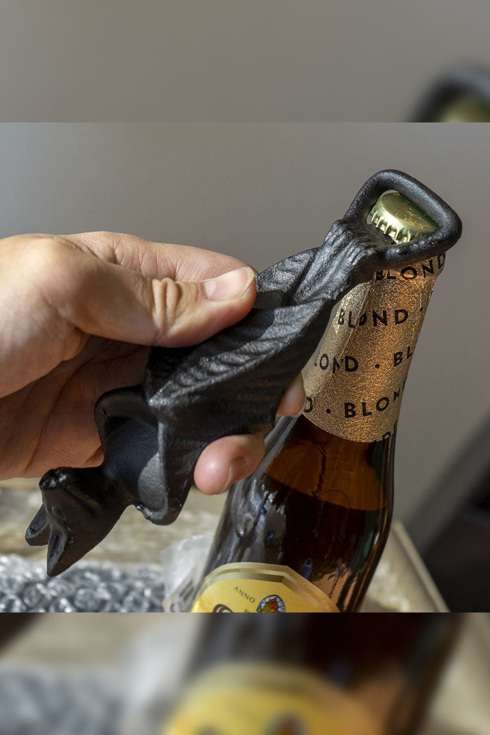 Hanging Bat Bottle Opener